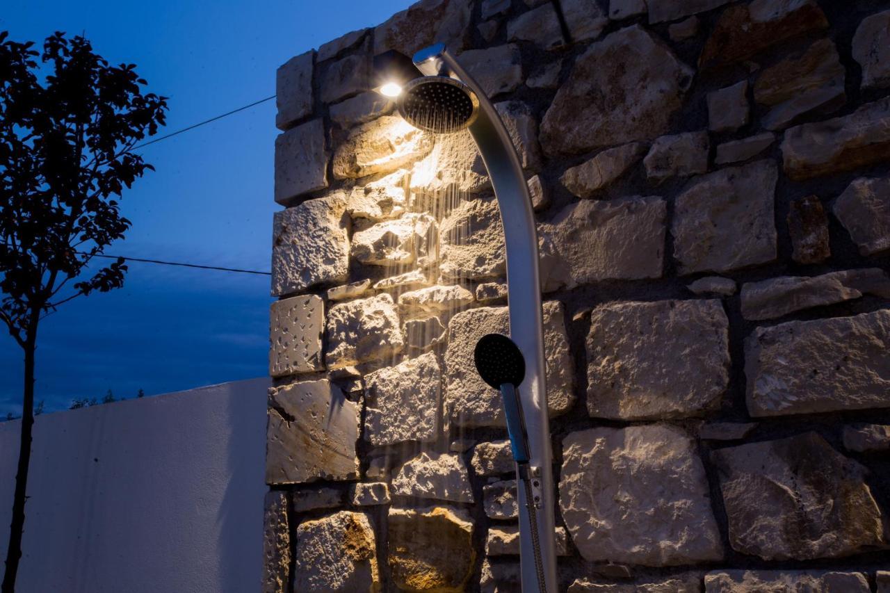 Avrilia Seaside Villa Heated Pool Almyrida  Bagian luar foto